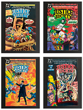 America vs The Justice Society #1-#4 Complete Mini-series LOT (DC, 1985, VF/NM) picture