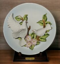 1988 Jonathan Byron Limited Edition Collectors Plate Doves On Branch 1314/15,000 picture