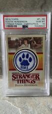 2018 Topps Stranger Things Dustin Henderson HMS Commemorative Patch Card  picture