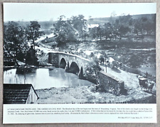 11x14 AMERICAN CIVIL WAR BATTLE OF ANTIETAM BURNSIDE BRIDGE SHARPSBURG MARYLAND picture