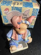 Vintage Enesco 1994 ‘This Little Piggy Had None’ 124559 Figurine NIB picture