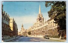 The High OXFORD England UK 1966 Postcard picture