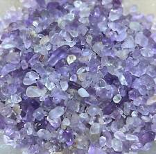 Bulk Wholesale Lot 1 Kilo ( 2.2 LBs ) Lot Tumbled Amethyst Small Gemstone Chips picture