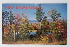Postcard MOUNT MOOSILAUKE New Hampshire USA Posted 1990 Writing Stamped picture