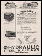 1921 Sinclair Oil Chicago Hydraulic Steelcraft Steel Building Cleveland Print Ad picture