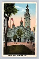 New York City NY, Madison Square Garden, Antique Vintage Souvenir Postcard picture