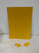 Vintage 1 Sheet of Arrow Overlays 30 Count for 1960's Fallout Shelter sign NOS picture