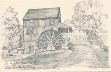 Old Sturbridge Village MA Massachusetts - Wright Grist Mill - a/s Charles Overly picture