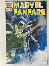 MOONKNIGHT WRAPAROUND COVER - MARVEL FANFARE #30 Real to Reel 1987 MARVEL COMICS picture