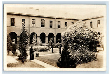 C. 1910s-20s RPPC The Courtyard Franciscan Monastery Washington DC  Postcard P1E picture