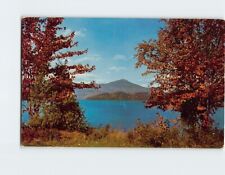 Postcard Flaming Foliage Mountain Lake Vacation Spot Autumn Vista Dexter Scene picture