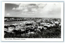 c1930's View of Town Willemstad Curacao Cunard Line RPPC Photo Postcard picture