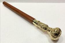 Antique Vintage Round Knob Collectibles Handle Cane Gift Wooden Walking Stick picture