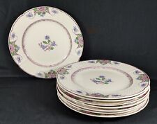 Vintage Set of 8 Wedgwood Salad Plates in the Saxon Pattern picture