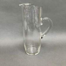 Clear Glass Pitcher 11 1/4