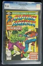 Captain America #257 CGC 9.6 Hulk vs Captain America picture
