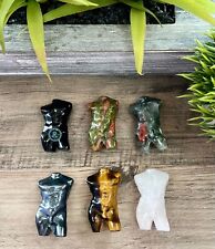 Wholesale lot 6 PCs 2.4” Natural Mix Crystal Male Model Healing Energy picture