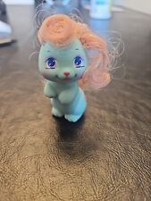 Vintage Mattel Little Pretty Kitty Dog Waggle Turquoise Body Pink Purple Hair picture