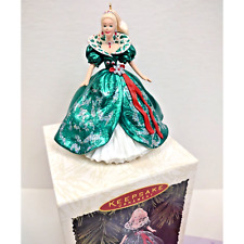 Vintage 1995 Hallmark Keepsake Ornament Holiday Barbie #3 Series - QX15057 picture