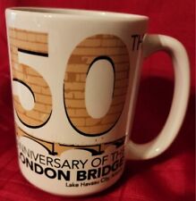 50th Anniversary London Bridge Lake Havasu City Arizona Coffee Mug 5