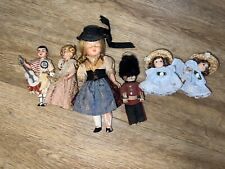 vintage Cloth/porcelain figurines  picture