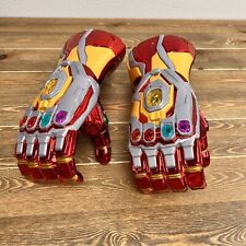 2- Disney Parks Iron Man’s Gauntlet Drink Cup Holder Infinity Stones Lights Up picture
