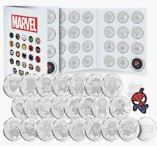 Marvels official collectors pack featuring 24 brand new coins, Avengers Assemble picture