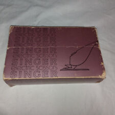 Vintage Singer Electric Scissors Original Box Pink (WORKING) picture