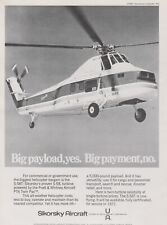 Aviation Magazine Print - Sikorsky S-58T Helicopter (1971) picture