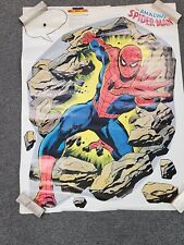 1977 AMAZING SPIDER-MAN SUPER HERO WALLBUSTER RARE VINTAGE LARGE POSTER HTF OOP picture