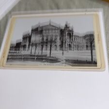 Antique Cabinet Card: Das Konigliche Hoftheater The Royal Court Theater Dresden picture