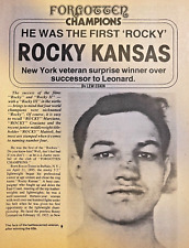 1981 Boxer Rocky Kansas Rocco Tozzo From Buffalo New York picture