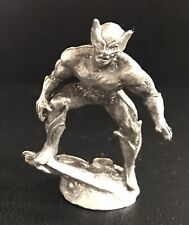 Pewter WOLVERINE Superhero Fantastic Four Avengers Marvel Silver Metal Figurine picture