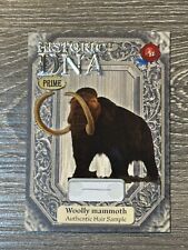 2024 HISTORIC AUTOGRAPHS PRIME WOOLY MAMMOTH HAIR FUR DNA RELIC 13/25 SO RARE picture