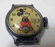 1930S INGERSOLL MICKEY MOUSE WATCH FOR PARTS OR REPAIR ONLY picture