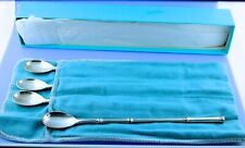Tiffany & Co. Bamboo Stirring Ice Tea Spoon in Sterling Silver 925 picture