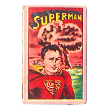 Superman 1950's Vintage Very Rare card menko old Superman japanese picture