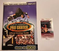 Tony Hawk Signed Pro Skater Video Game Guide Autograph JSA COA Auto Skateboader picture