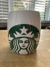 STARBUCKS Coffee Large Ceramic Mug Cup Green Mermaid Logo 14 oz. picture