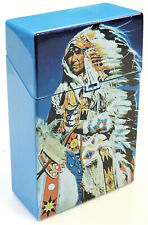 Eclipse Indian Buffalo Design Crushproof Plastic Cigarette Case, 2ct, Kings picture