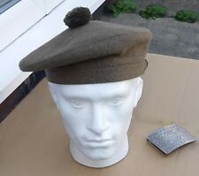 Scottish Tam O Shanter Hat, Military Bonnet, Green Tam, Scott's Hat, Wool Hat picture