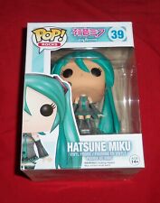 Funko Pop Rocks Vocaloid Hatsune Miku #39 Brand New VAULTED Protector included picture