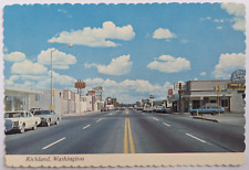George Washington Way Richland Washington Street View Pepsi Sign Postcard B4 picture
