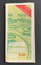 Jacksonville FL Expressway System Map c.1960s Vintage MP3 picture