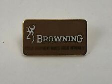 Browning Firearms Advertising Lapel Pin Great Equipment Makes Great Memories picture