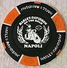 Harley Davidson Poker Chip Super Unique Chip Napoli HD Italy NEW picture