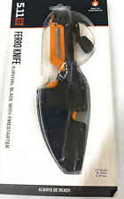 5.11 Ferro Stainless Steel Outdoor Survival Tactical Knife, Orange, 51145 picture