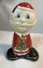 Traditions -N- Stone Porcelana Santa Claus Figurine Hand Painted -Nicolas Andres picture