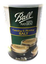 New Ball Preserving Canning & Pickling Salt 40oz Best If Used Date Has Passed picture