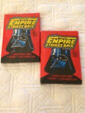 (4) - 1980 Topps Stars Wars The Empire Strikes Back Series 1 Wax Packs picture